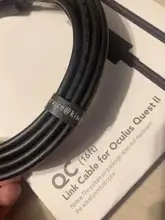 KIWI design Oculus Quest/ Quest 2-cable de enlace de alta velocidad, actualizado, 16 pies/10 pies, 5M/3M, USB3.0 a tipo C, transferencia de datos