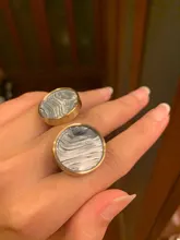 Furniture-Handles Door-Knobs Drawer Pulls Cupboard Shell-Resin Cabinet Kitchen Brass