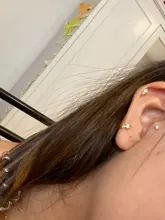 Pendientes de aro de circonia cúbica de cristal para mujer, de Plata de Ley 925, joyería de moda de oro y plata al por mayor