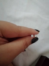 Modian-pendientes de plata de primera ley y circón para mujer, aretes pequeños, plata esterlina 925, Circonia cúbica, zirconia, circonita, zirconita, circón, compromiso, boda