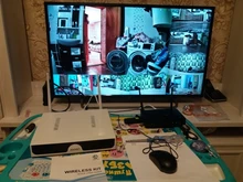 Sistema de cámaras de vigilancia con grabación para seguridad del hogar, conjunto de CCTV inalámbrico de 3MP, impermeable, con wifi y registro de audio y vídeo, para protección de vivienda