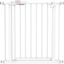 Барьер-калитка для дверного проема Baby Safe XY-009, 75-85 см, белый металл