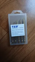 Drill-Bit-Set Tile-Cutter Power-Tools-Accessories Ceramic Glass Hex Shank TASP Carbide