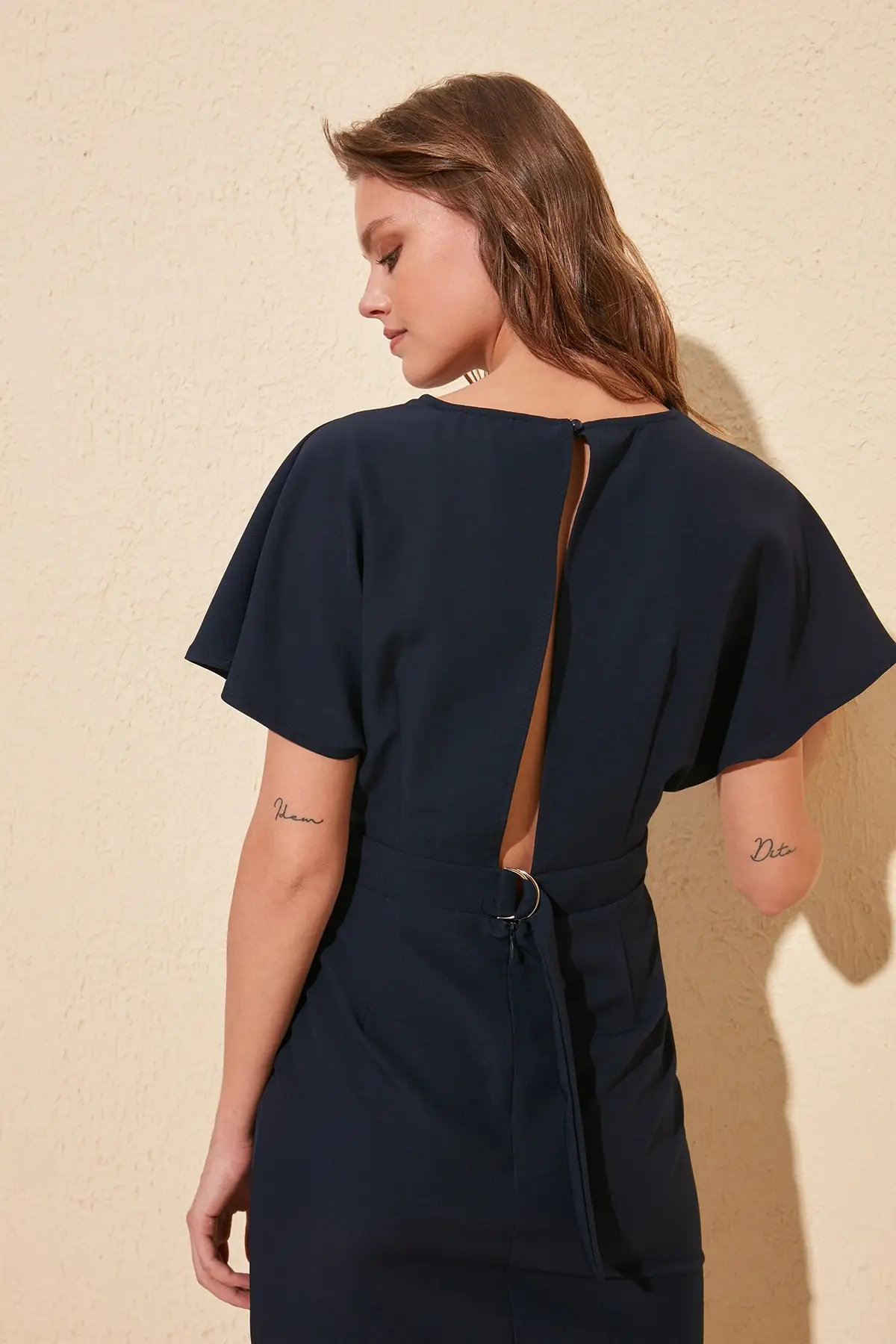 Платье с низким вырезом на спине TWOSS20EL0999|Платья| |