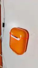 Para AirPods funda de silicona Color transparente Fundas para aire de 2 auricular Protector para los Airpods Pro suave de la cubierta del TPU del