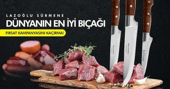 

Lazoğlu Riding on 3 PCs Knife SET REGISTERED brand 100 ORIGINAL HG19 293015655