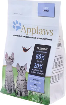 

Applows kitten food for kittens, chicken and vegetables, 400 gr.