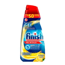 Моющее средство для посудомоечной машины с лимоном Finish Gel All in One 1 л(50 моек