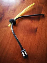Repuesto para desbrozadora, cepillo flexible, tubo de manguera con filtro de tanque de gasolina y combustible, tubería de aceite para motosierra, partes de cortacésped