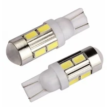 Автомобильная светодиодная лампа T10 W5W 5730 SMD 10(Белый