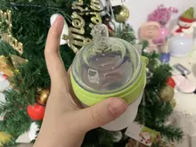 Biberones de silicona para bebé, Verde Botella/rosa, 5 oz y 8 oz, 2 paquetes, sin BPA