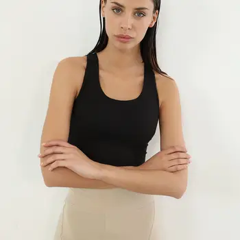 Womens Blouse Sports Bustier 여름 패션 티셔츠 코튼 2022 New Collection 스트리트웨어 Backless Anime Crop Top With Strap