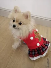 Costume Dog Shirt Dress Christmas Cat-Coat Couple for Small Cats Terrier Ropa Para Perro