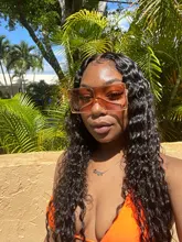 RucyCat onda profunda mechones con cierre 6x6 de cierre de encaje 32 34 36 pulgadas brasileño extensiones de cabello humano mechones con cierre 30 pulgadas mechones