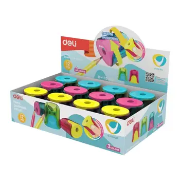 

Displayer's 12 sharpener color assortment
