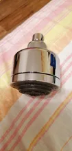FOHEEL-Cabezal de ducha con rociador giratorio, función completa, presurizado, ahorro de agua