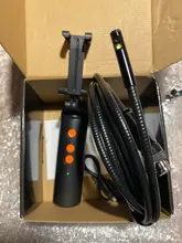 Cámara de doble lente F280 endoscopio de inspección WIFI HD1080P 8MM Cable rígido Sanke Tube 9LED boroscopio impermeable para Android Iphone