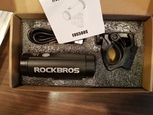 USB LED Bicycle-Accessories Bike-Lights Cycling-Flashlight 400/800lumen Handlebar ROCKBROS