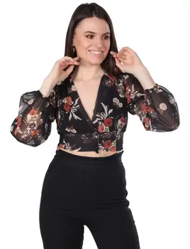 

Markapia Print Blouse