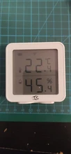 Tuya-Sensor de temperatura y humedad WIFI para interiores, higrómetro con pantalla LCD que funciona con Smart Life, Alexa y Google