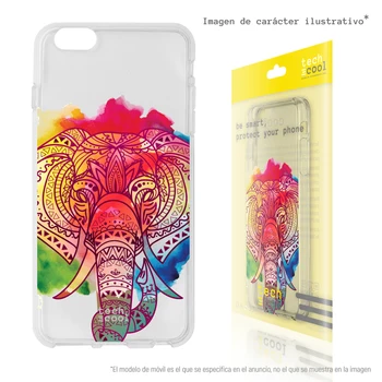 

FunnyTech®Silicone Case for Huawei P10 Lite L Elephant Design transparent vers.3
