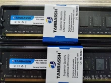 DDR3 RAM 4 GB/8 GB 1333 MHZ/1600 MHz escritorio módulo de memoria 240pin 1,5 V DIMM Intel /AMD TANBASSH