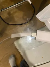 Manguito blanco de Tubo Termocontraíble para iPhone 5/6/ipad, cable USB Android, 1 metro, 3:1, diámetro de aislamiento: 9mm a 3mm