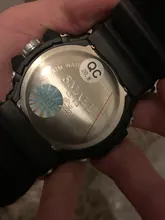 Reloj deportivo de doble horario para hombre, resistente al agua hasta 50m, relojes militares para hombre, 1802D, relojes para regalo