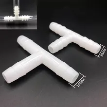 Hose-Connector Tube-Joint Pipe-Fitting Plastic 10MM Tee-Type 8MM Pagoda 3-Way Equal 