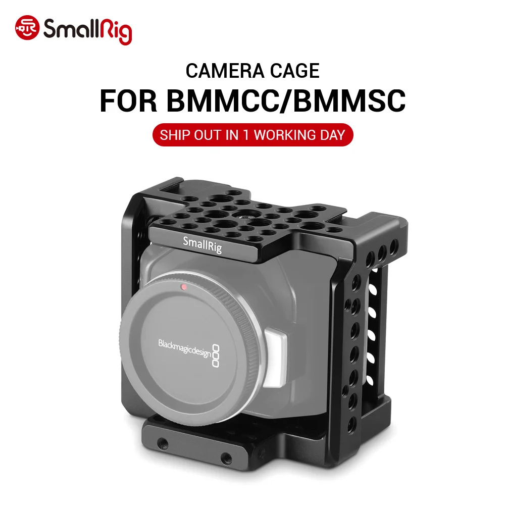SmallRig BMMCC/BMMSC Camera Cage for Blackmagic Micro Cinema Camera or