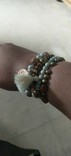 CHENFAN jewelry-pulseras bohemias para mujer, pulsera de piedras naturales, accesorios de ropa para mujer