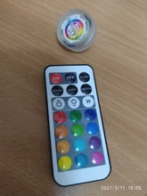 Vase-Bowl Submersible Light Party-Decoration Night-Lamp Battery-Operated Remote-Controlled