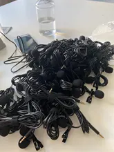 Mini micrófono portátil Lavalier de 1,5 m, pinza de condensador de solapa con cable USB 3,5mm, tipo C, para teléfono, portátil y PC