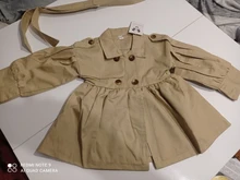Chaqueta Infantil para bebé, abrigo para niña, gabardina Jas para bebé, cortavientos de doble pecho para niña, chaqueta para 1-4T 2021
