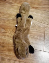 Juguetes de peluche divertidos para mascotas, zorro, León, conejo suave, pequeño, mediano, masticable para perros, accesorios para mascotas