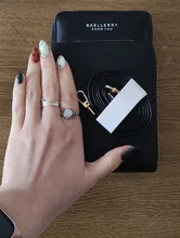 Baellerry-cartera de piel para mujer, cartera femenina de gran capacidad con cremallera, bolso para teléfono móvil, tarjetero, 2021