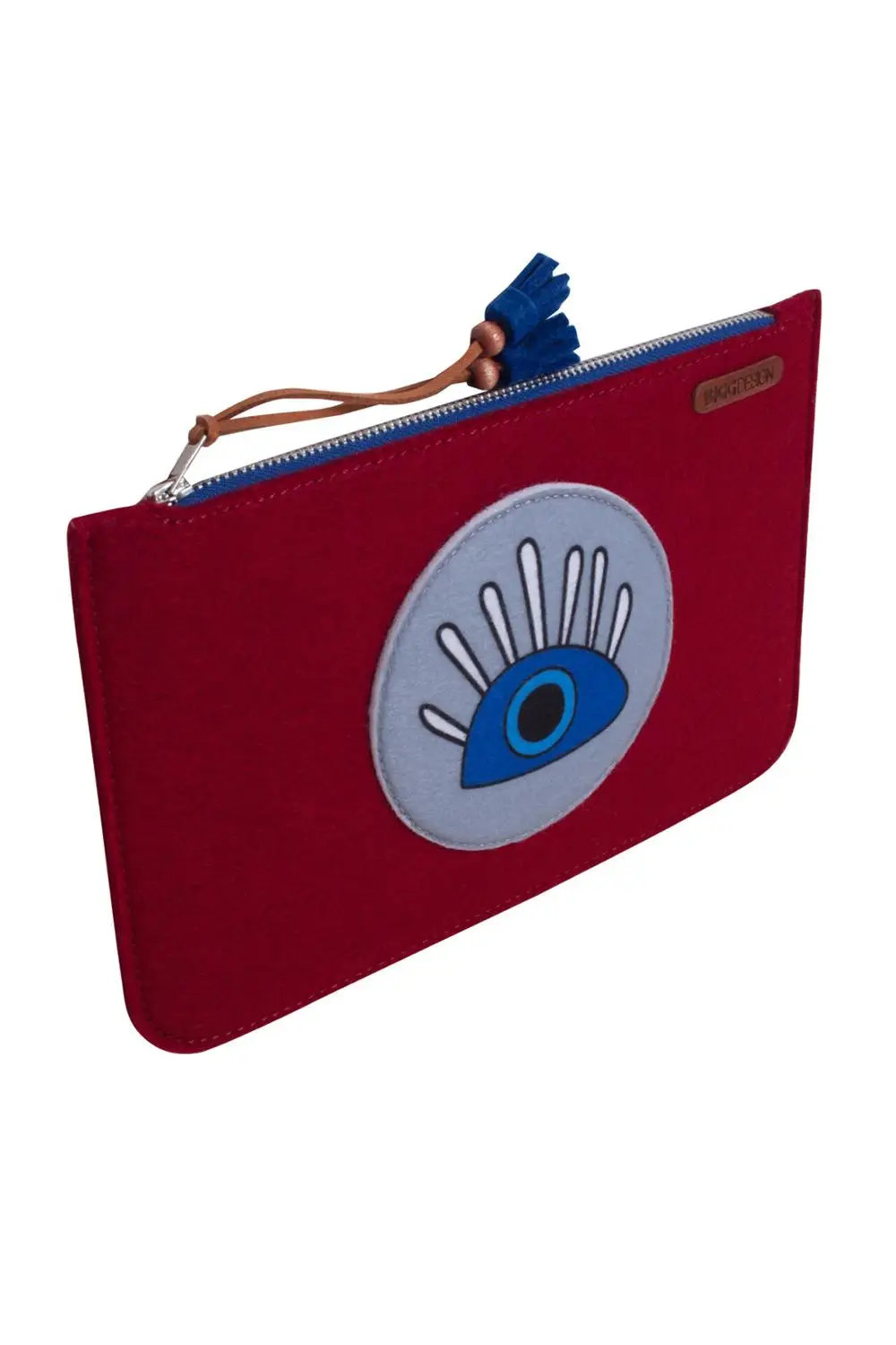 Biggdesign "My Eyes On You" сумка из войлока на молнии для косметики или мелких принадлежностей
