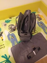 JMSC de momia maternidad pañal bolso de gran capacidad de viaje pañal de cuidadora multifunción impermeable al aire libre silla de paseo