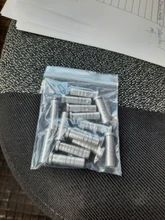 Punta de flecha de aluminio para tiro con arco, inserto para identificación de asta, 6,2mm, 7,6mm, 15 Uds.