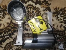 Cámara falsa simulada de seguridad para el hogar, cámara de simulación de luz LED, impermeable para exteriores, 2 uds., tienda de cámara de vigilancia CCTV