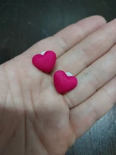 Pendientes con forma de corazón y estrella para niñas, aretes de perlas encantadoras sin orificio de oreja, Clip, 1 par