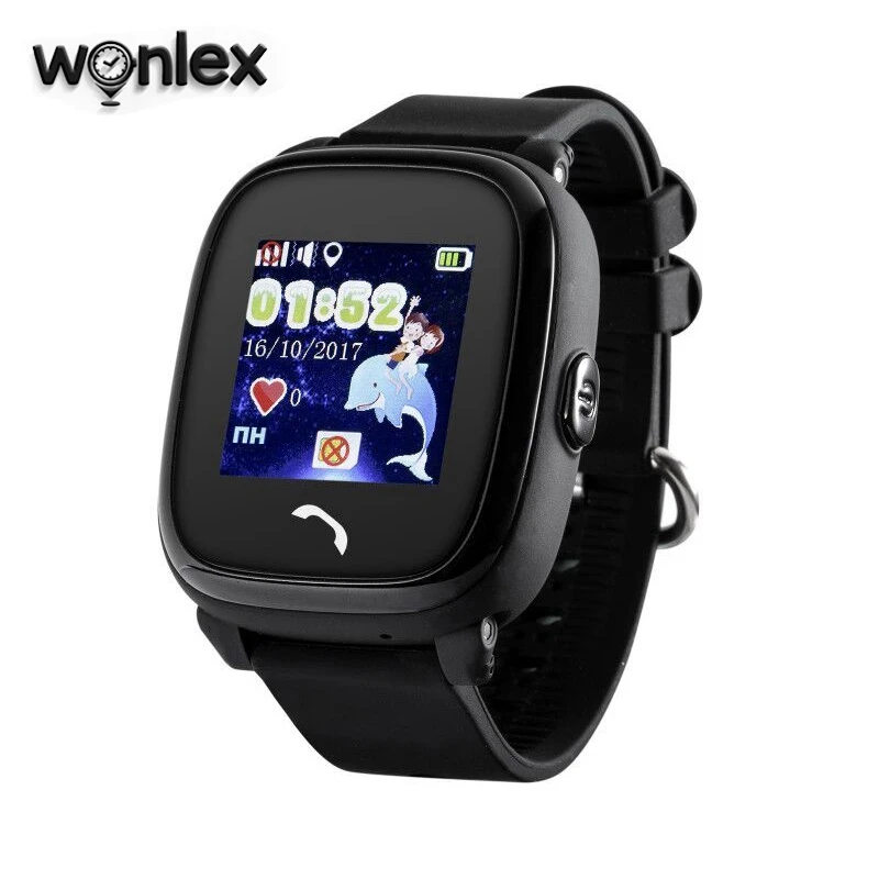 Детские Смарт-часы Wonlex с GPS-трекером местоположения Водонепроницаемые 2G Wi-Fi GW400S