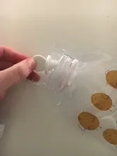 Botella de agua caliente transparente, calentador de mano de dibujos animados, Mini bolsas de agua caliente portátiles a prueba de explosiones