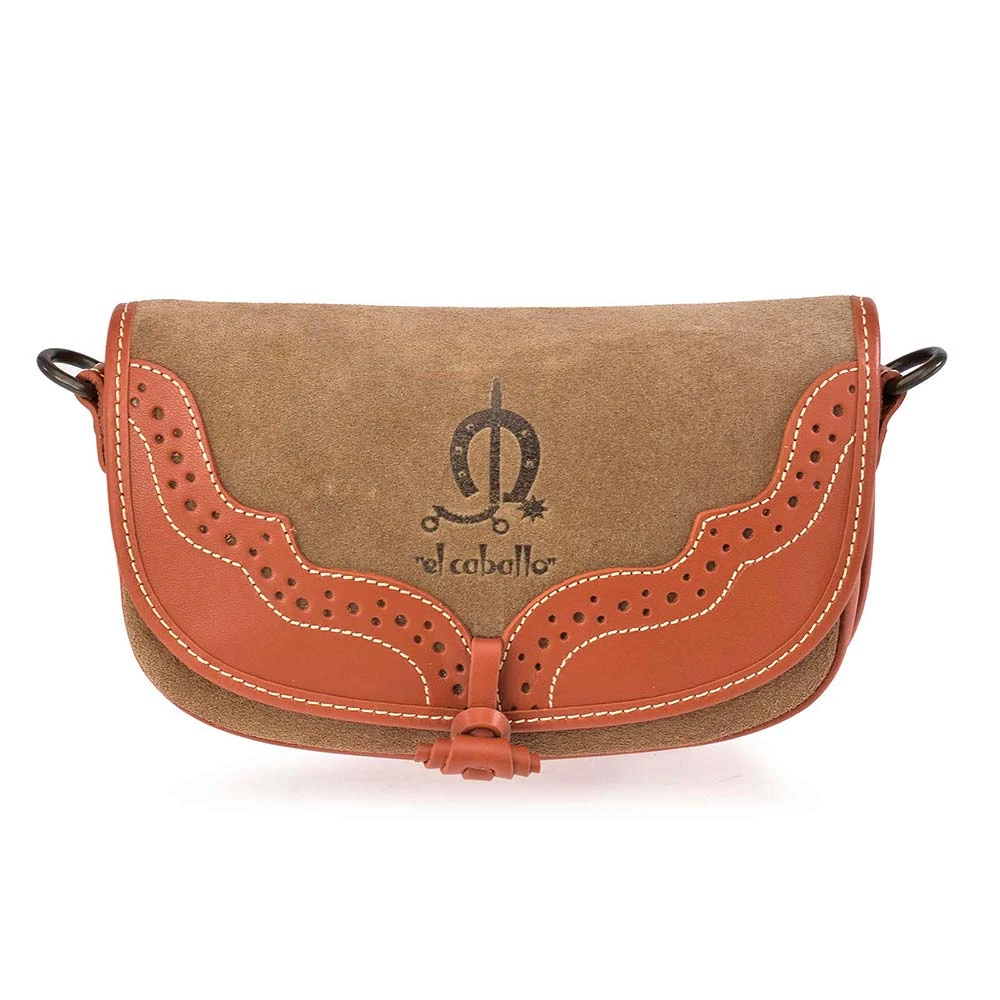 Bolso riñonera con bandolera para piel Serraje EL CABALLO 1138|Bolsos bandolera| AliExpress