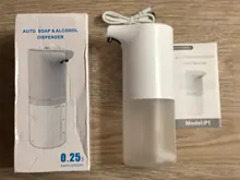 Dispensador automático de jabón con Sensor de inducción infrarrojo, dispositivo desinfectante de manos para baño, espuma sin contacto