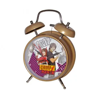 

CAMP ROCK BELL ALARM CLOCK BROWN