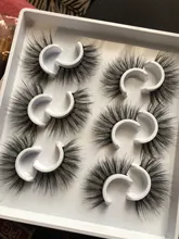 HBZGTLAD-pestañas postizas 3D, 2/4/16 pares, naturales, voluminosas, maquillaje, extensión de pestañas, seda