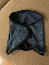 Gorros negros de invierno para correr, pañuelo Anti-UV para bicicleta, mascarilla deportiva de pesca, bufanda mágica de seda de hielo