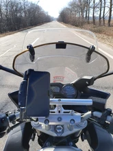 MOTOWOLF-soporte de montaje para motocicleta, soporte de teléfono de expansión para luz, manillar