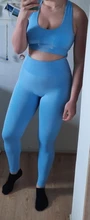 Ropa de gimnasio sin costuras parra Fitness, Leggings de cintura alta, trajes deportivos, ropa deportiva